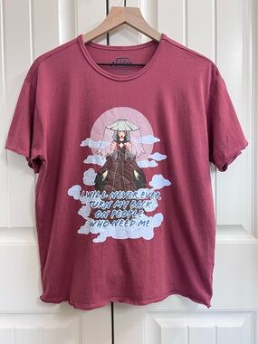 Nickelodeon Womens Avatar The Last Airbender Tee in Pink, Size S